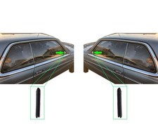 Kit guarnizioni finestrini laterali adatte a Mercedes W123 C123 Coupé CE CDT