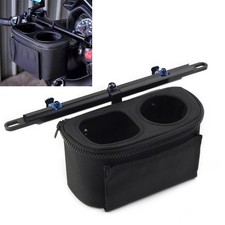 Borsa portabottiglie portabottiglie manubrio per YAMAHA NMAX XMAX TMAX 530 500 SX DX