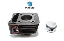 Cilindro pistone gruppo termico originale Piaggio per Vespa Liberty S 125 Leader