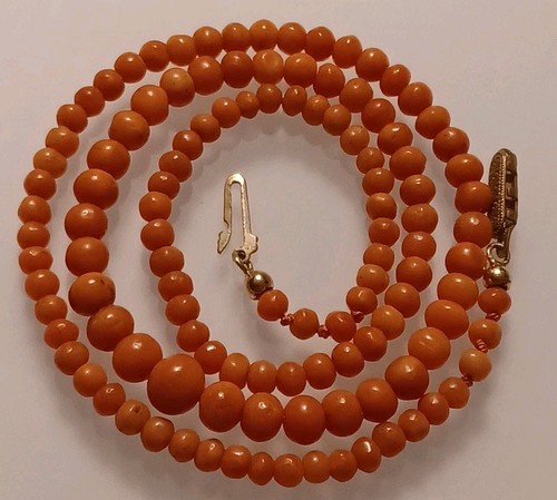 Collana corallo antico del - corallo,