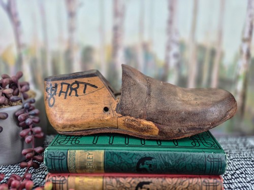 Vintage wooden clog last - clog,