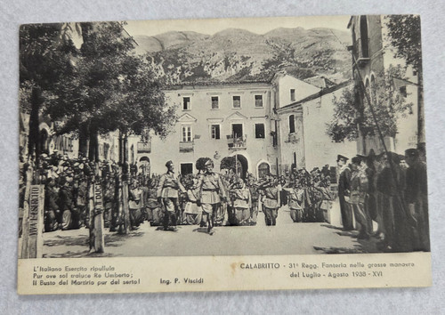 Cartolina avellino calabritto - cartolina,