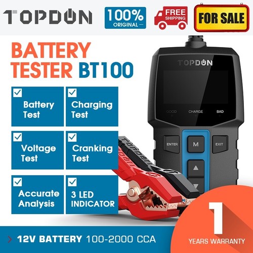 Topdon bt100 battery - bt100, tester