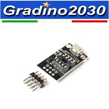 Scheda di Sviluppo Programmazione ATtiny con Micro USB - Supporta 13A/25/45/85