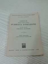 CODICE DELLE LEGGI SULLA