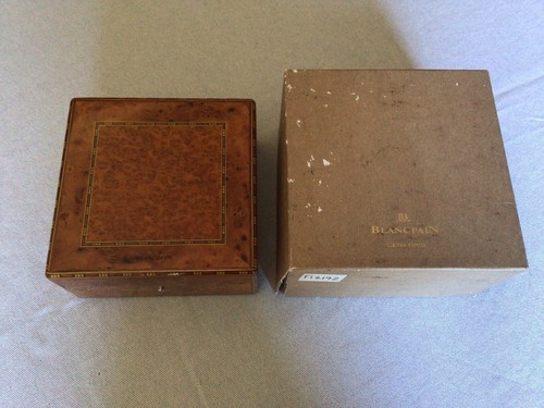 Scatola vintage box blancpain - vintage,