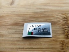 Honda Transalp XL 600 V adesivo forcellone new replace chain