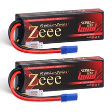 2x Zeee 2S Lipo batteria