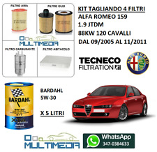 KIT TAGLIANDO 4 FILTRI E OLIO