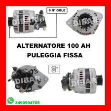 ALTERNATORE 100AH PULEGGIA