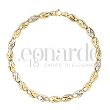 bracciale uomo catena piatta