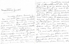 2 lettres autographes signées