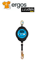 IRUDEK Dispositivo Anticaduta Sekurblok 10 Mt per Gru Impalcature Ponteggi N096