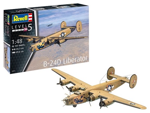 Revell 03831 48 - revell, b-24d