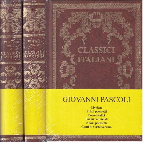 Giovanni pascoli volumi - 2,