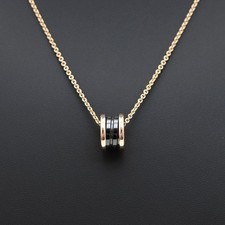 Collana Bulgari B.zero1 ceramica nera oro rosa 346083 kk98841485 131709459
