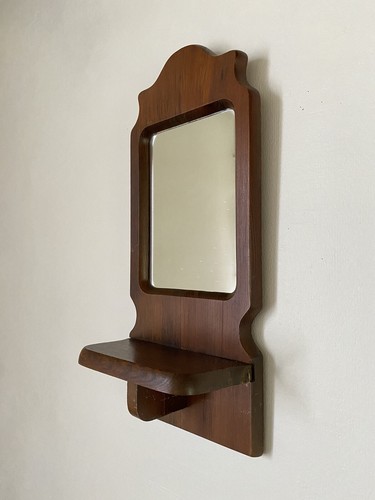 Rare miroir ancien - ancien, bois