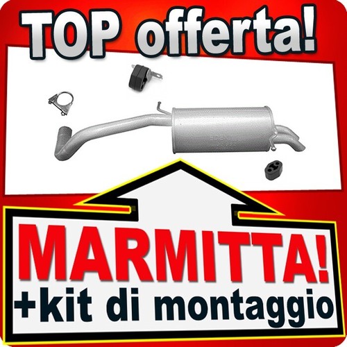 Silenziatore posteriore per - posteriore, vw