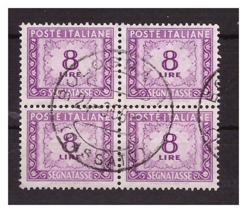 Italia 1956 segnatasse 8 - italia,