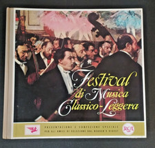 VINILI COFANETTO 12 DISCHI 33 GIRI LP FESTIVAL DI MUSICA CLASSICO-LEGGERA 