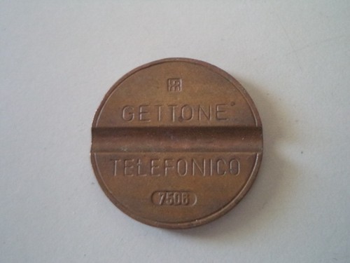 Gettone telefonico 7506 - gettone,