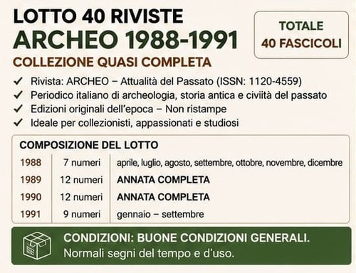 Lotto riviste pubblicazioni - lotto, 95