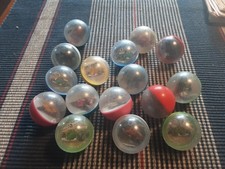 16 PALLINE VINTAGE IN PLASTICA