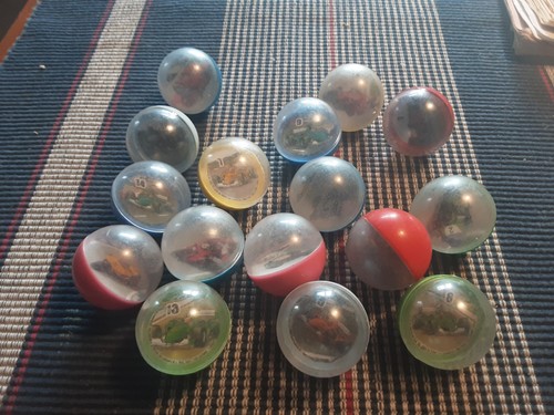 Palline vintage plastica - palline, in