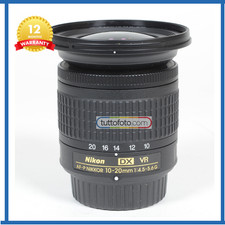 Nikon 10-20 mm. F. 4,5-5,6 G VR AF-P DX lens
