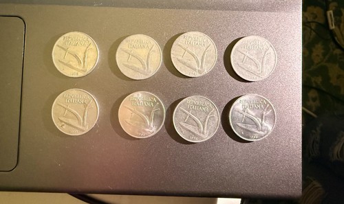 Monete lire 1956 - monete, 10