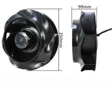 Ventilatore centrifugo R2E250-RA50-01 230VAC 1,25A per inverter/purificatore d'aria in grado 