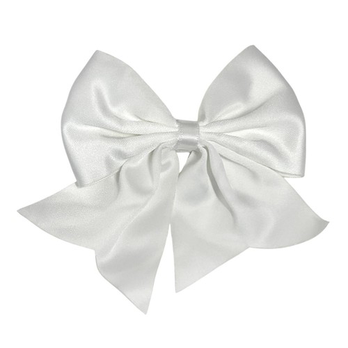Pezzi fiocco raso bianco - in,