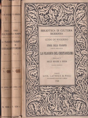 Storia della filosofia - della, parte