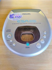 Walkman CD Philips Esa25 Xtreme Esa 3 Az7482/00 Funziona A Batterie