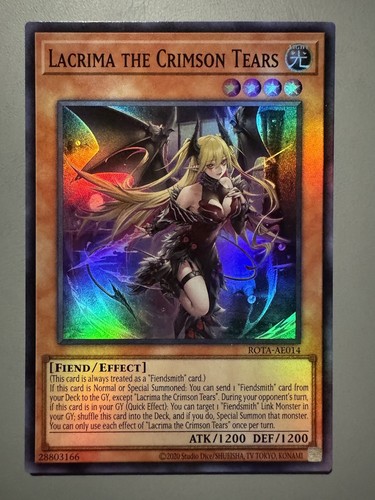 Yugioh lacrima lacrime - yugioh, le