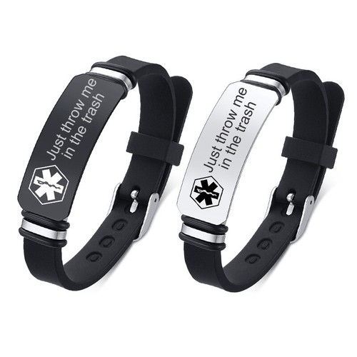 Braccialetto silicone - braccialetto,