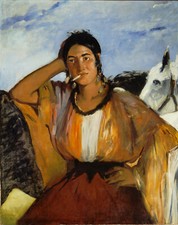 Edouard Manet - Gypsy with a