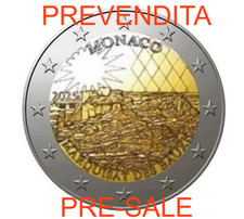 PREVENDITA 2 EURO MONACO 2025 Marquisate of Les Baux FS PP BE PROOF PRESALE