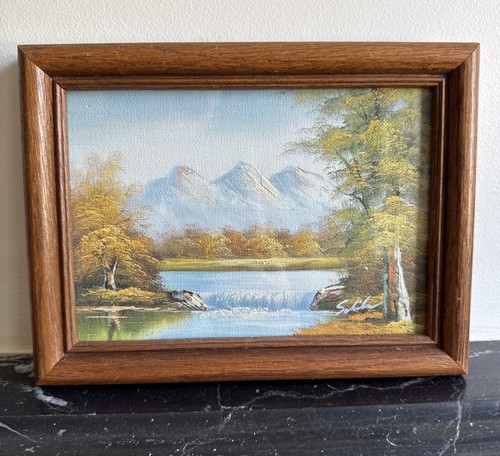 Quadro paesaggio miniatura