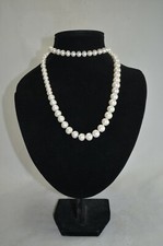 N4664 BELLISSIMA COLLANA IN PERLE DI FIUME BIANCHE