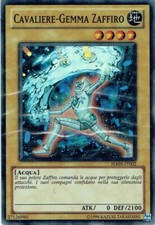 CARTA YU-GI-HO HA05 CAVALIERE-GEMMA ZAFFIRO IT002 SUPER RARA UNLIMITED