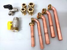 KIT IDRAULICO CALDAIA ATTACCHI 3/4 RAME 14mm E 18mm 