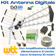 Kit Antenna TV DVB-T2 UHF