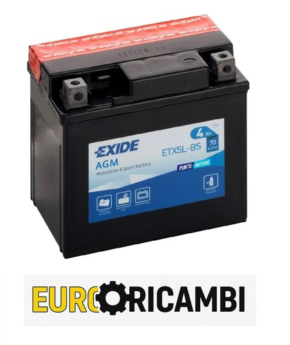 Batteria moto exide - moto, agm