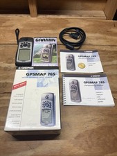 Garmin GPSMAP 76S con sensori mappe bussola 12 canali impermeabile e custodia senza cavo