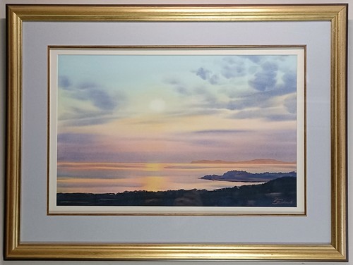 Acquerello originale jim - acquerello,