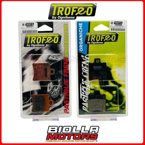 Kit pastiglie freno trofeo - pastiglie,