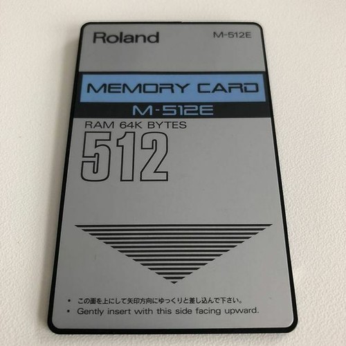 Roland card ram m512 - m512, x