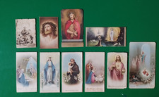 Lotto 10 antichi SANTINI 1800