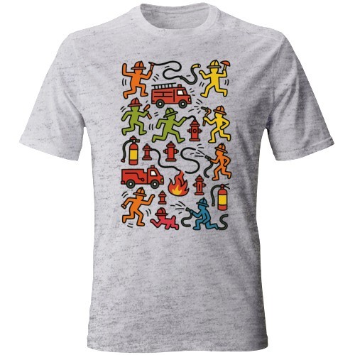 Shirt unisex haring style - unisex,